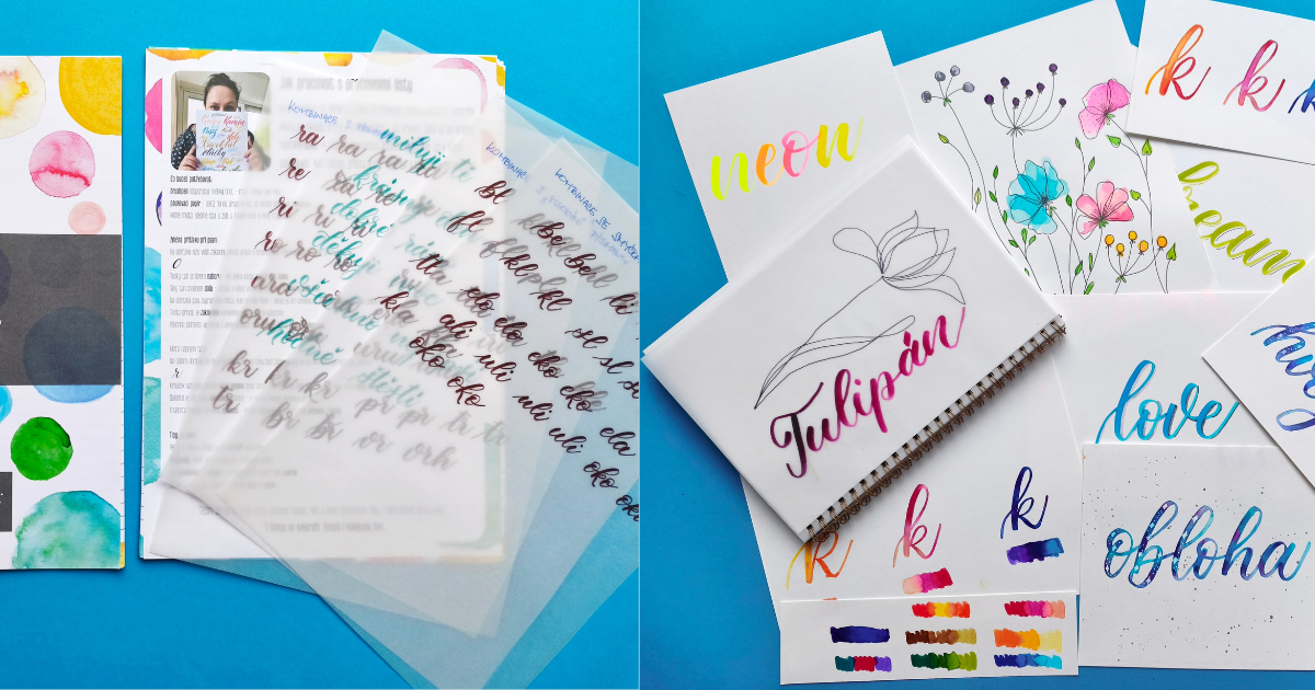 kaligrafie Teri brushpen